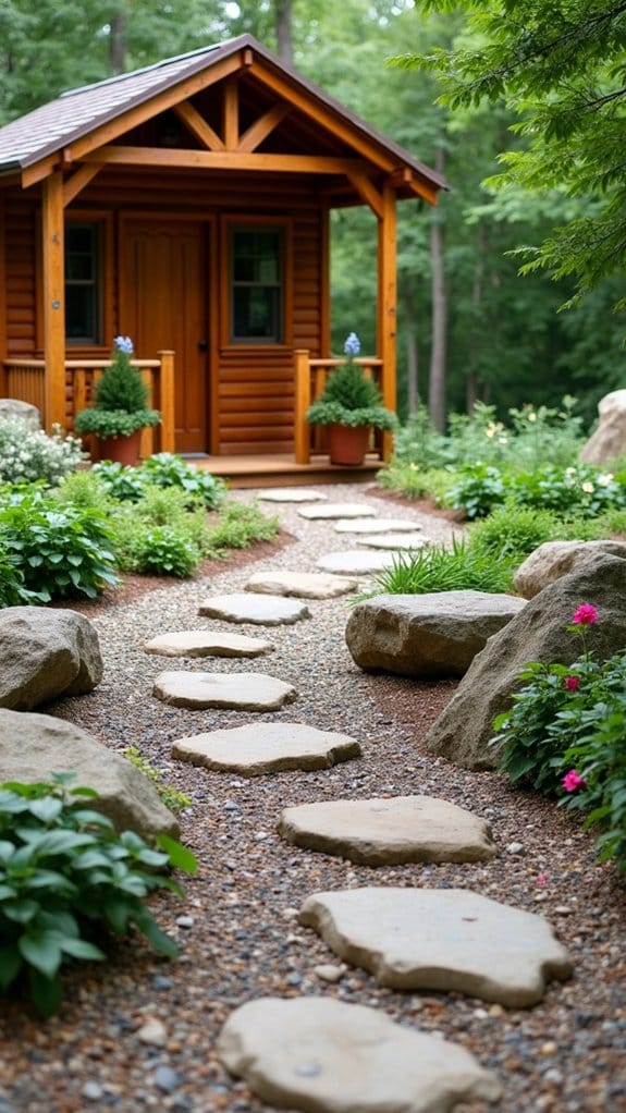 dry stream bed drainage solution