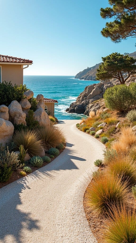 eco friendly coastal shell driveway