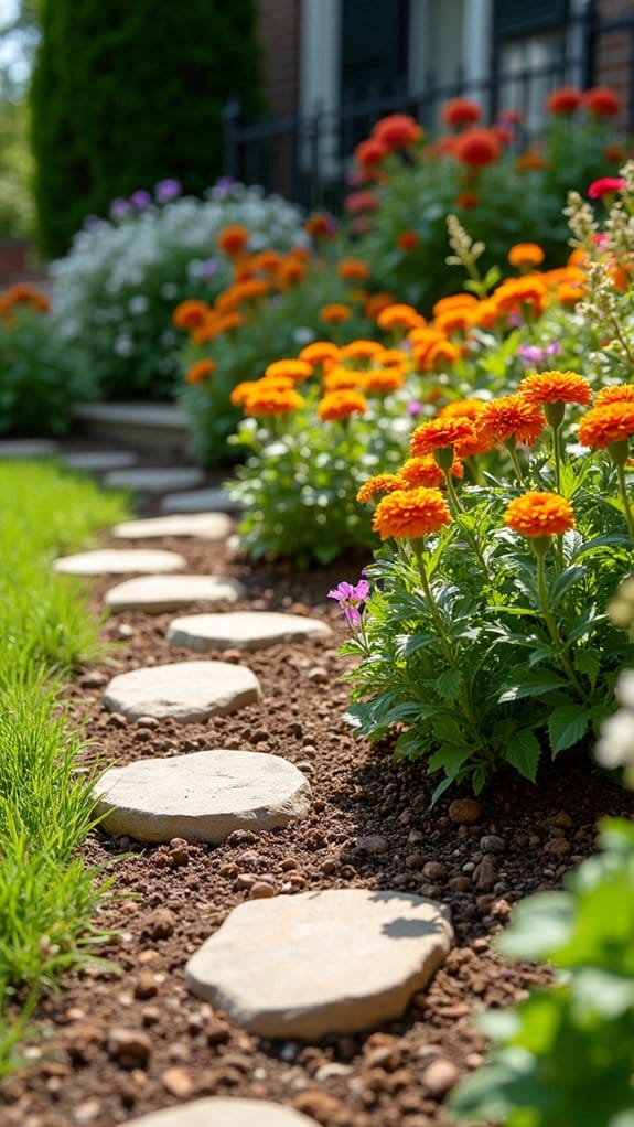 edging materials for distinction