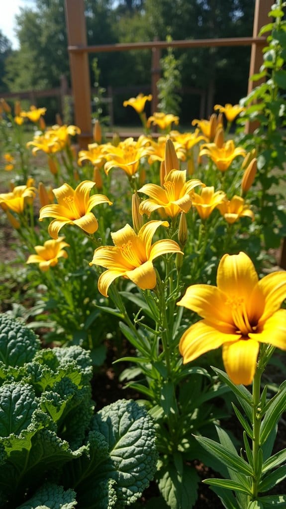 edible flowers enhance gardens