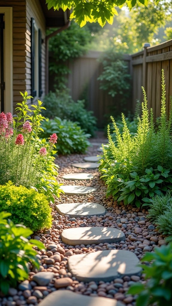 edible rock garden oasis