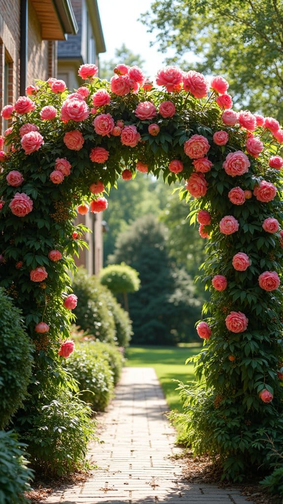 elegant garden structure enhancement