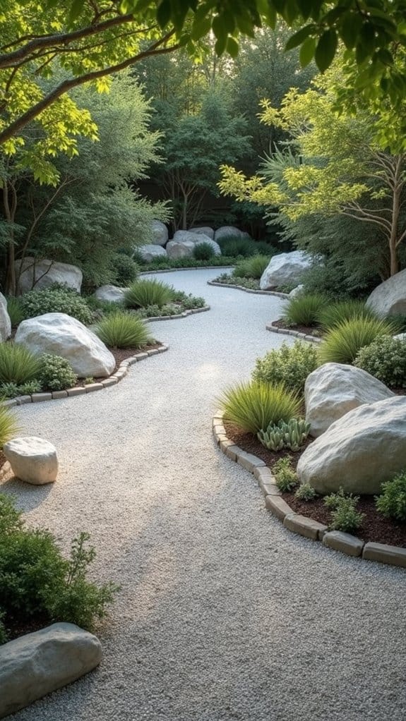 elegant gravel pathway benefits