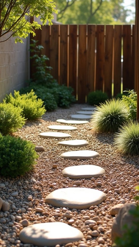 elegant low maintenance garden enhancement