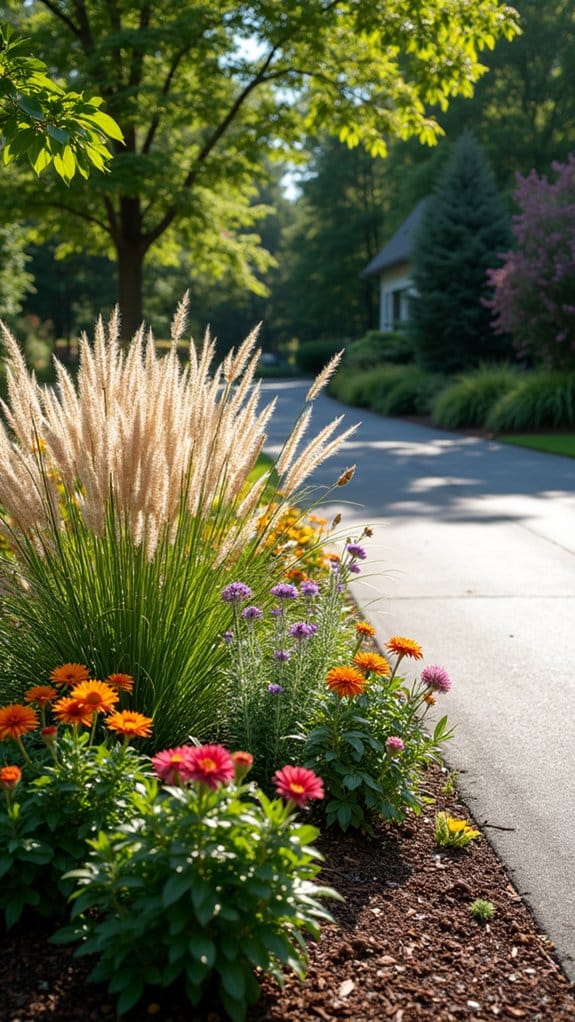 elegant low maintenance ornamental grasses