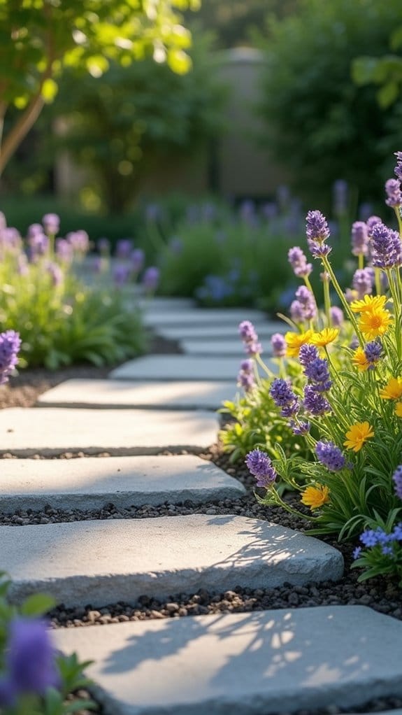 elegant minimalist stone edges
