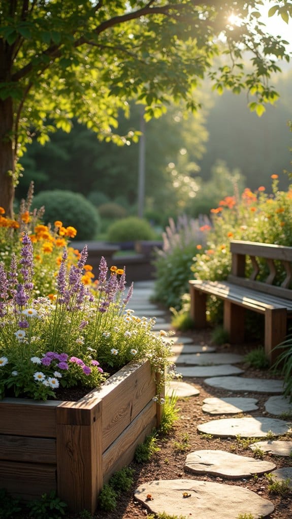 elevated flower beds benefits