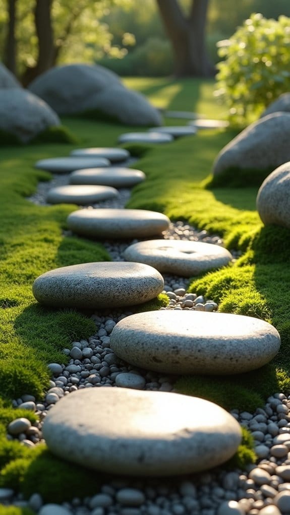 elevated garden pathway design