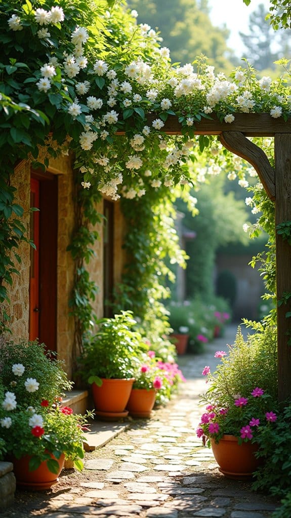 enchanting cottage garden charm