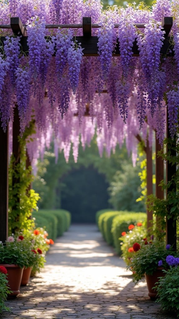 enchanting garden focal point