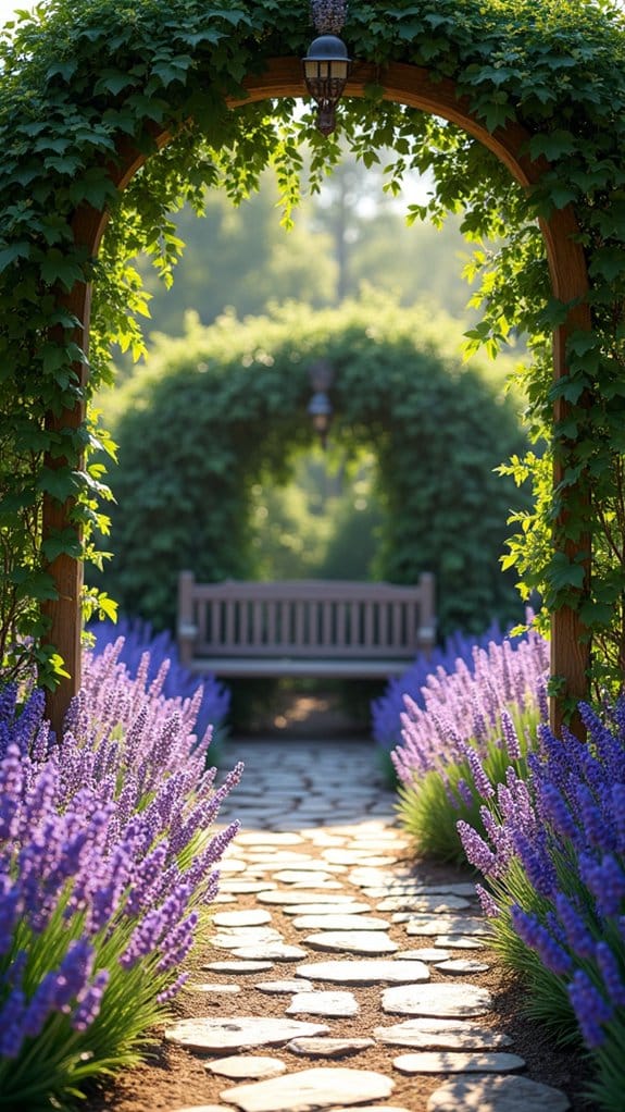 enchanting lavender garden retreats