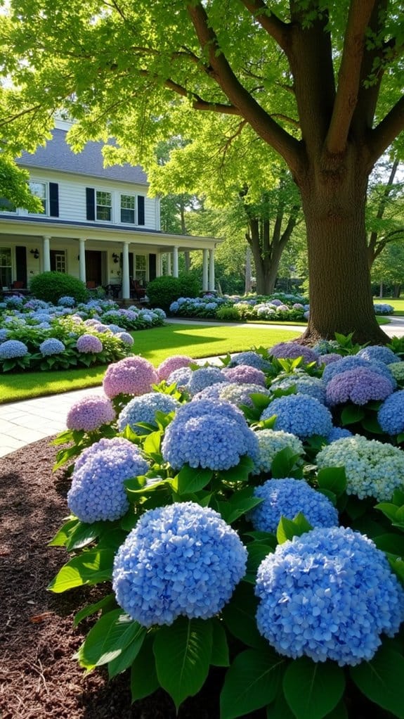 enchanting shade garden blooms