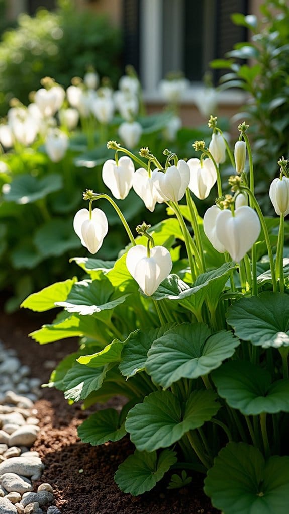 enchanting shaded garden tranquility