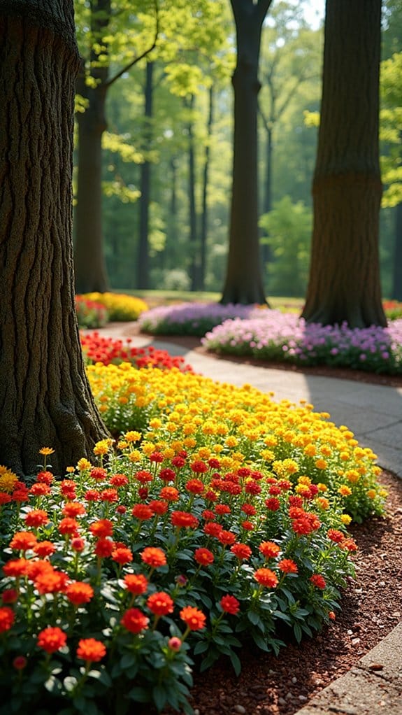 enhance garden color contrast