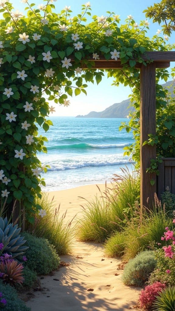 fragrant coastal jasmine vines