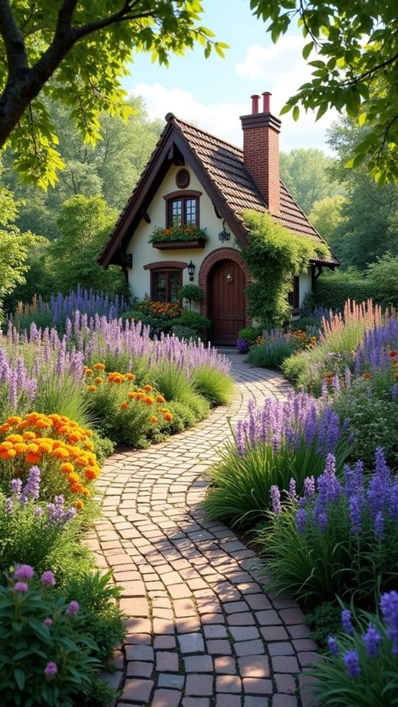 fragrant herb spiral garden