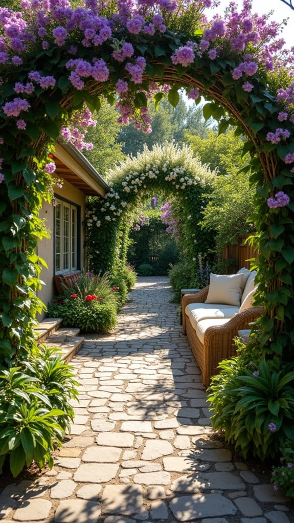 fragrant pathways enhance gardens