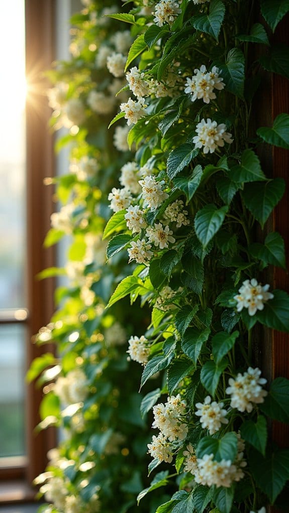 fragrant vertical garden oasis