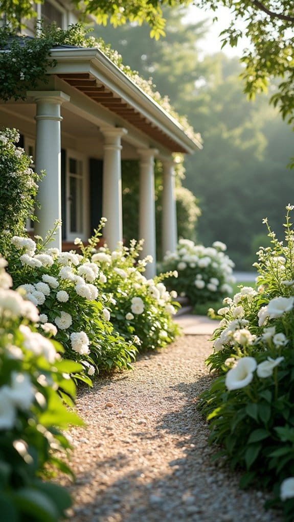 fragrant white flower arrangements