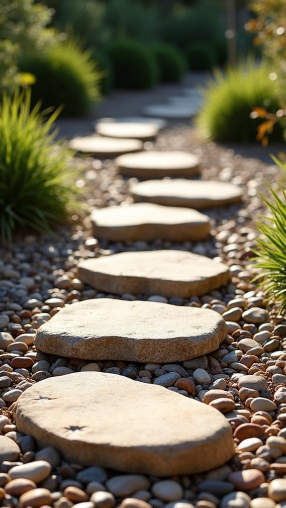 functional stone pathway design