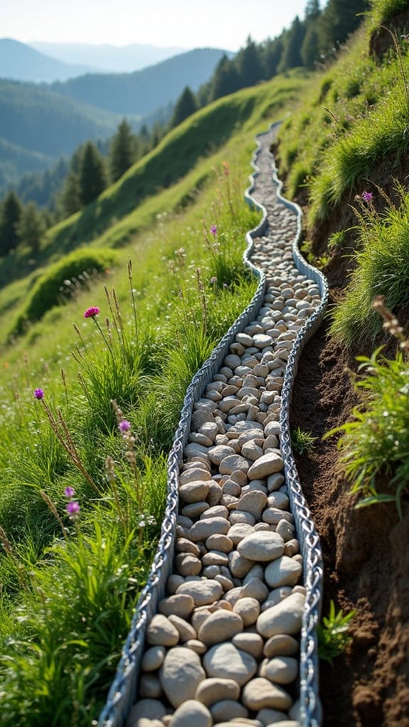 gabion baskets enhance stability