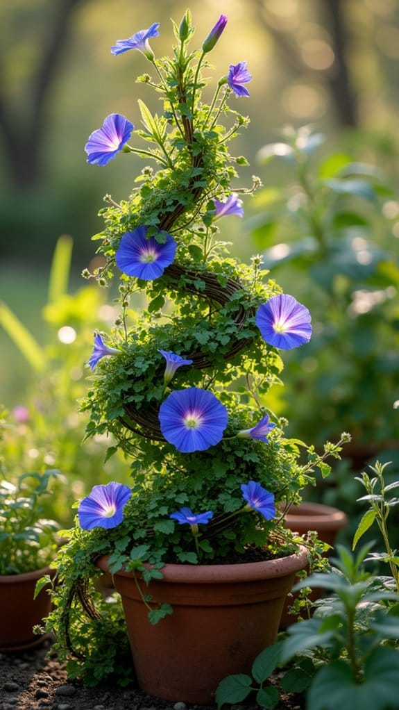 herb spiral garden design
