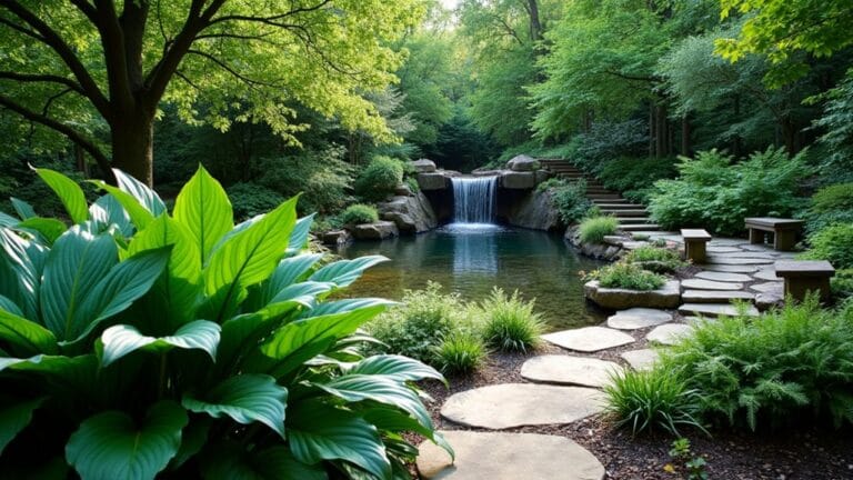 hosta garden design inspiration