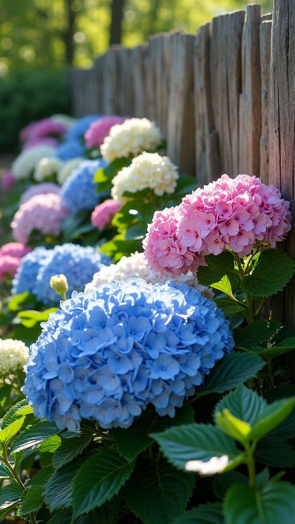 hydrangeas enhance garden aesthetics