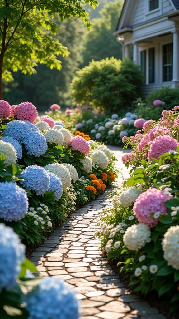 hydrangeas enhance garden aesthetics