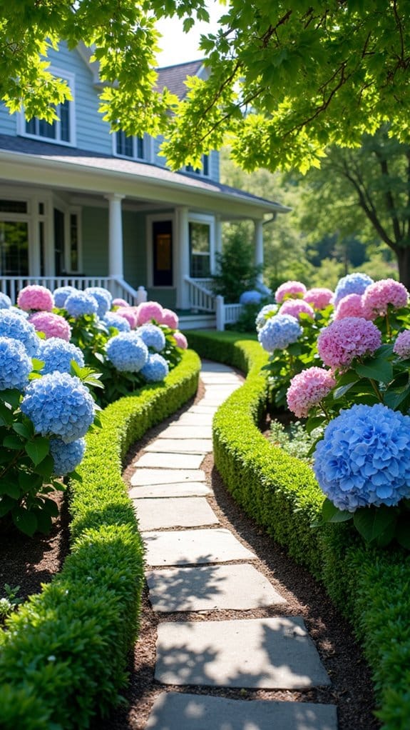 hydrangeas enhance landscape design