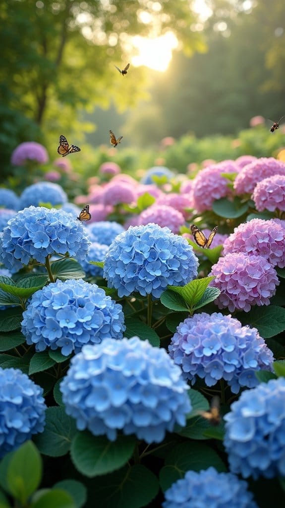 hydrangeas support local wildlife