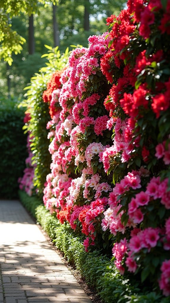 impatiens thrive in vertical gardens