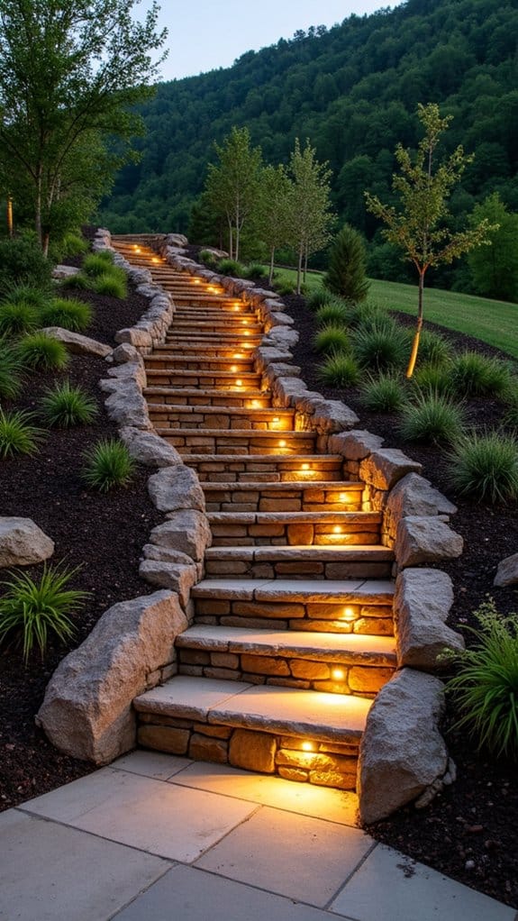 integrated lighting enhances aesthetics