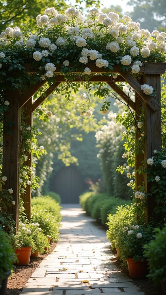 inviting jasmine accents entrance