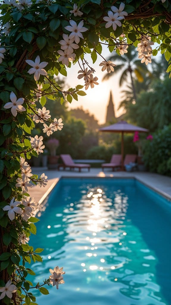 jasmine scented evening relaxation