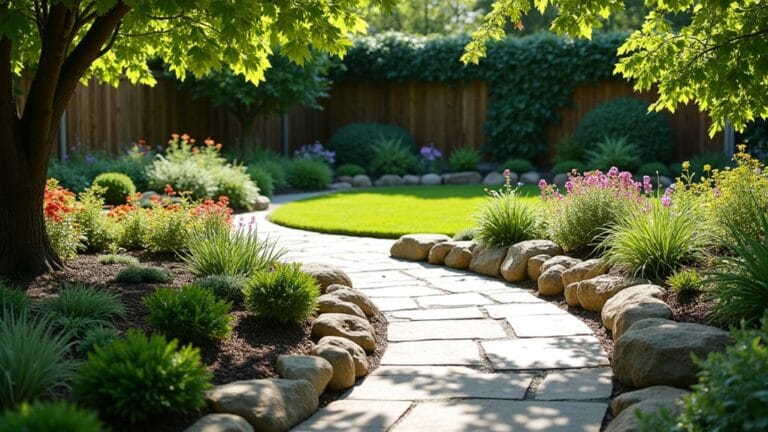 landscaping borders for gardens