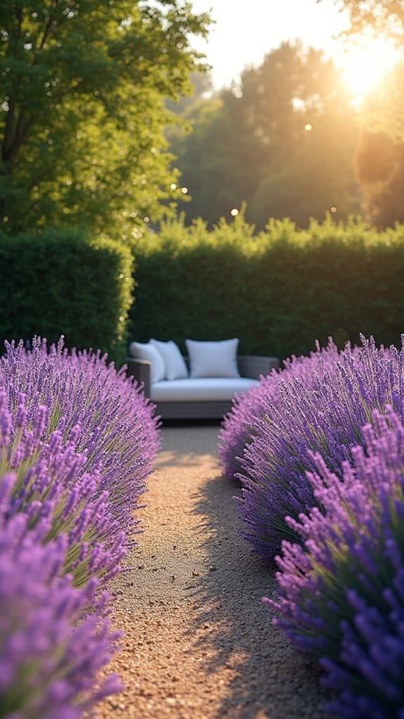 lavender privacy screen benefits
