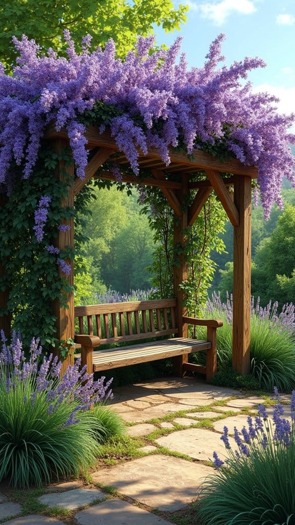 lavender scented garden retreat