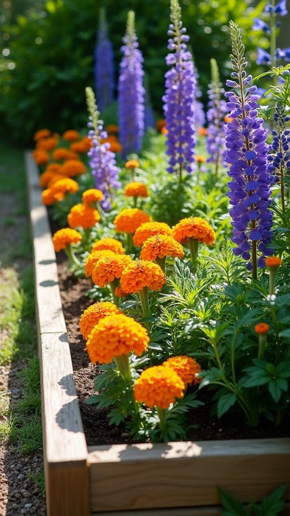 layer plants for visual interest