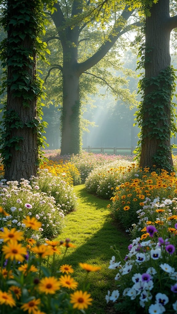 layered flower height arrangement