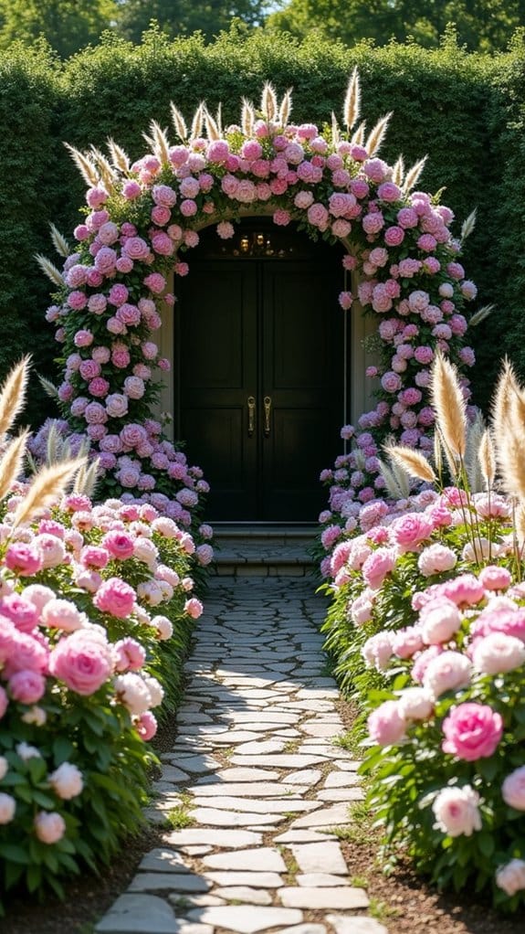 layered planting for beauty