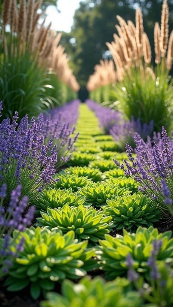 layered plants for vibrancy