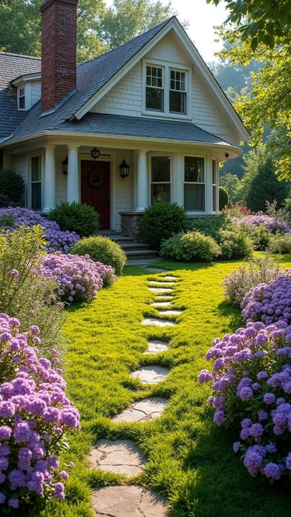 low maintenance vibrant groundcovers