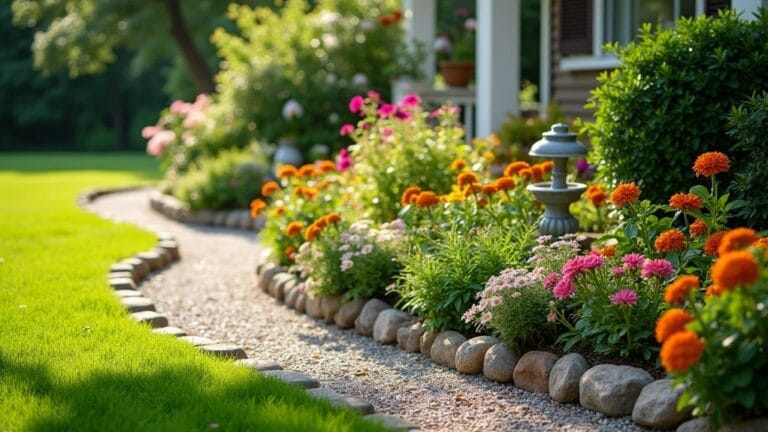manageable flower bed ideas
