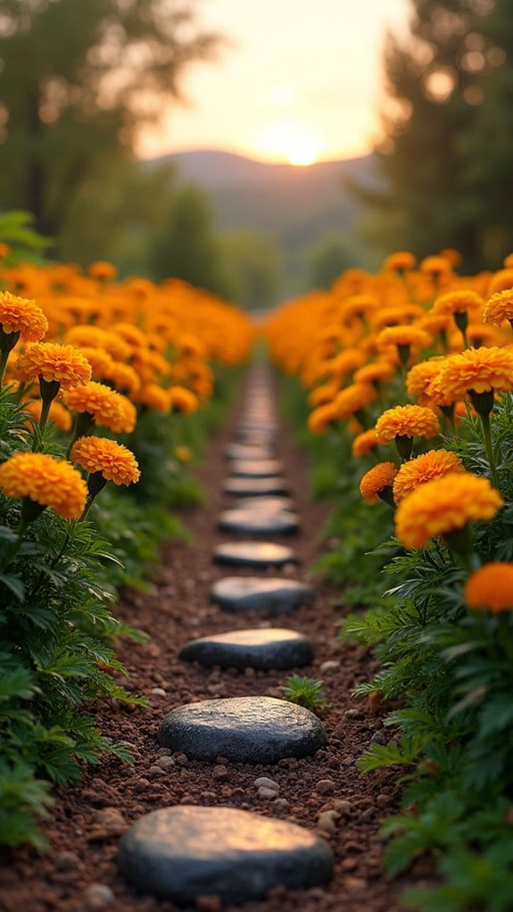 marigold garden seasonal themes