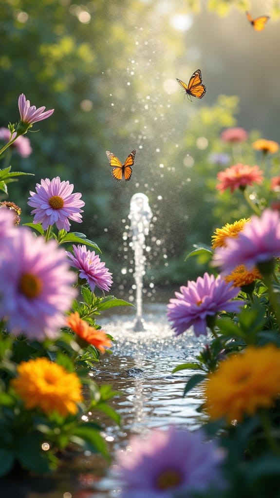 mist soaked butterfly paradise