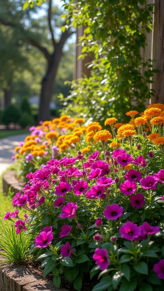 mix annuals for vibrancy