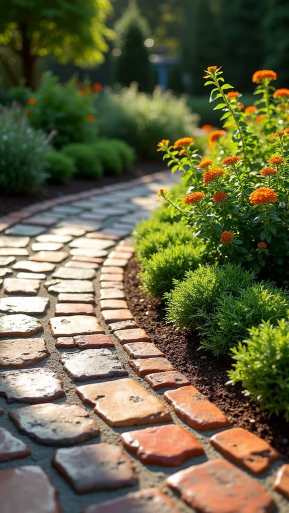 mosaic stone garden artistry