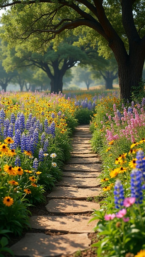 native texas wildflower garden