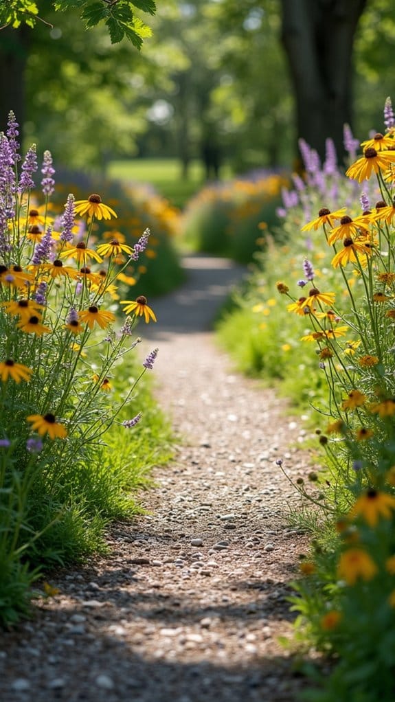 native wildflowers enhance landscapes
